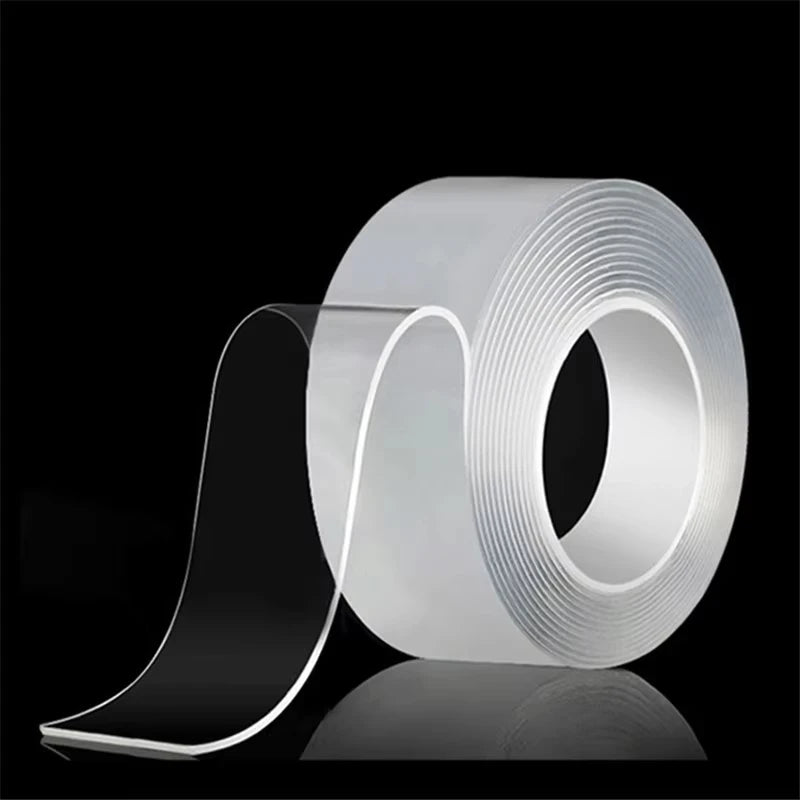 Cinta Adhesiva Nano Tape Doble Cara 5M - Transparente