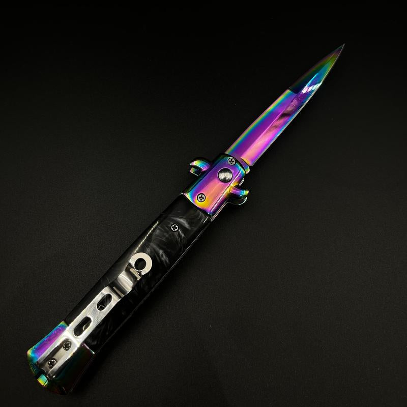 Multi-Functional Folding Knife, EDC Pocket Knife, Sharp Blade, Suitable for Outdoor Camping, Fishing, and Other Occasions, an Ideal Gift for Holidays My Bench Made Wavy Acrylic Practical Compact Edc Rhino 31 in Shovel Purple Dragon Garden Knife Leat