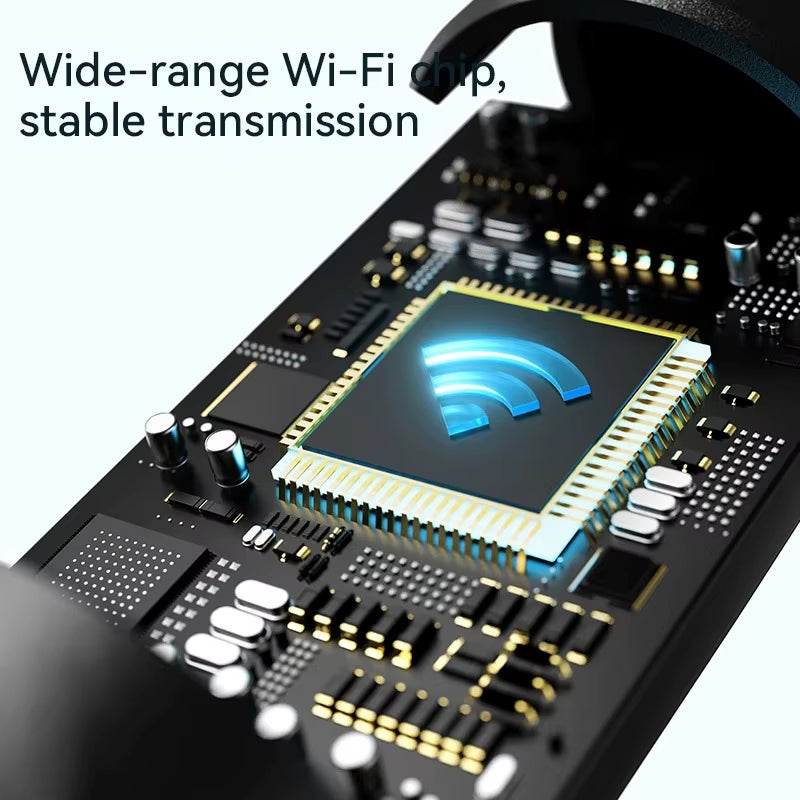 Wireless Ear Wax Removal with Camera Rechargeable Ear Cleaner 8 Megapixels Check Camera with Ear Spoon Set Canal Clean