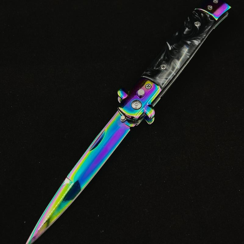 Multi-Functional Folding Knife, EDC Pocket Knife, Sharp Blade, Suitable for Outdoor Camping, Fishing, and Other Occasions, an Ideal Gift for Holidays My Bench Made Wavy Acrylic Practical Compact Edc Rhino 31 in Shovel Purple Dragon Garden Knife Leat