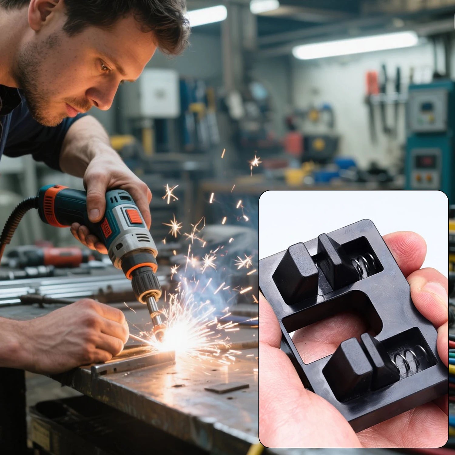 Soporte de Soldadura de Precisión - Abrazadera de Mesa