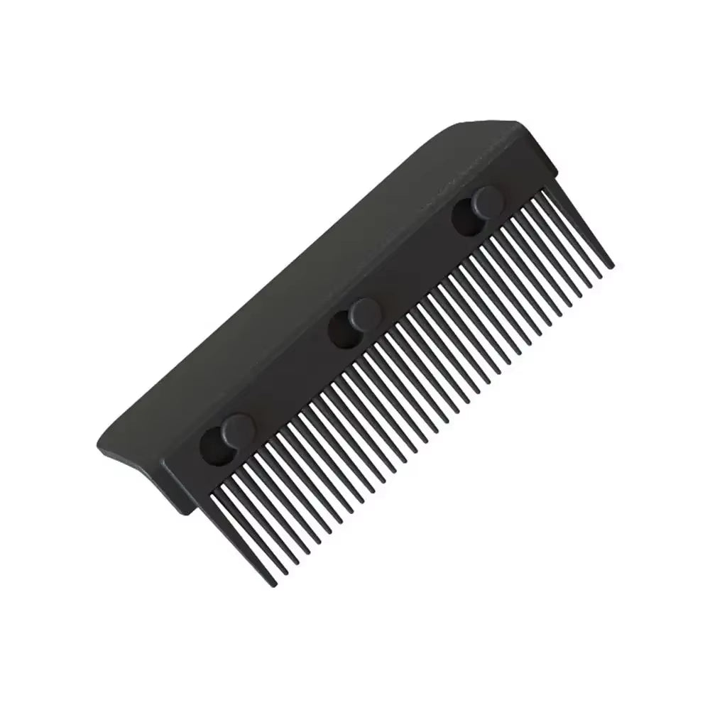 Hair Straightener Comb V Type Attachment for Hair Flat Iron Durable Barber Hair Styling Tool Compact Nylon Straightening Comb