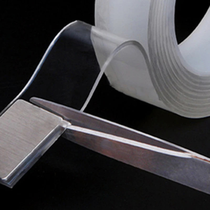 Cinta Adhesiva Nano Tape Doble Cara 5M - Transparente