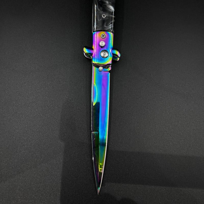 Multi-Functional Folding Knife, EDC Pocket Knife, Sharp Blade, Suitable for Outdoor Camping, Fishing, and Other Occasions, an Ideal Gift for Holidays My Bench Made Wavy Acrylic Practical Compact Edc Rhino 31 in Shovel Purple Dragon Garden Knife Leat