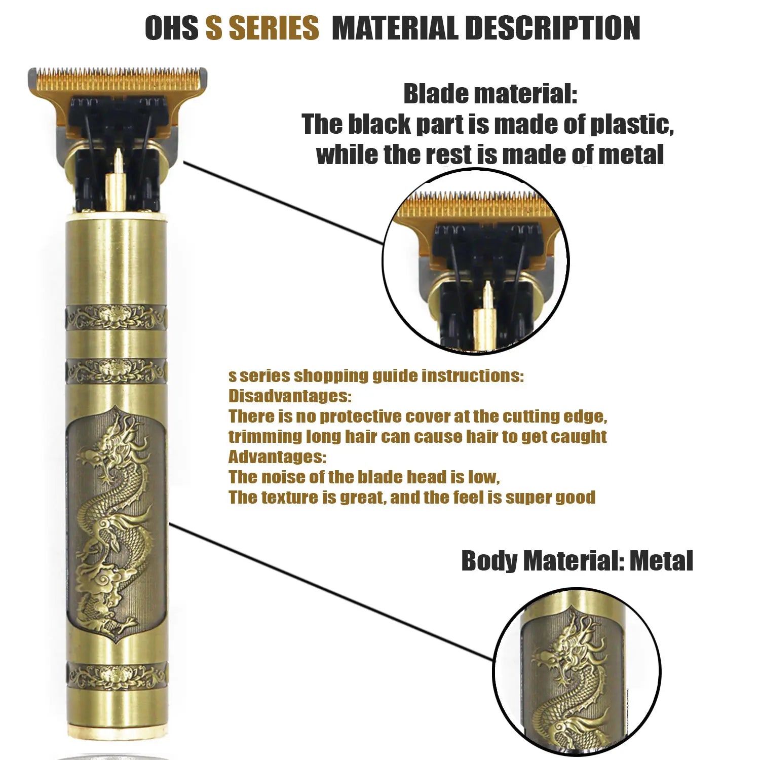 Recortadora de Cabello T9 Profesional - Máquina Eléctrica para Barba